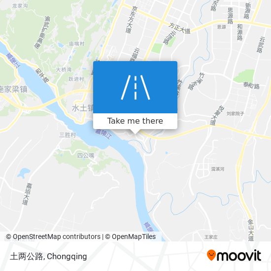 土两公路 map