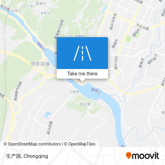生产路 map