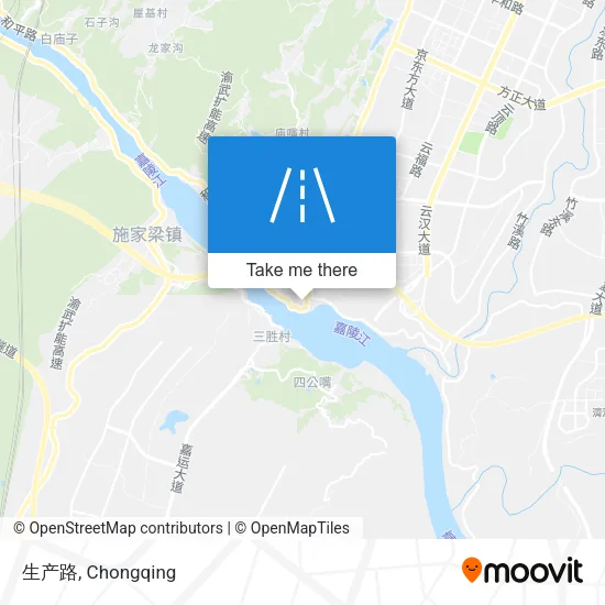 生产路 map