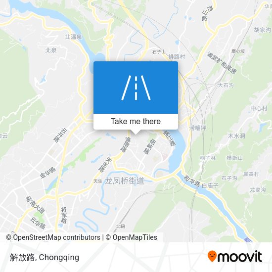解放路 map