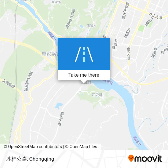 胜桂公路 map