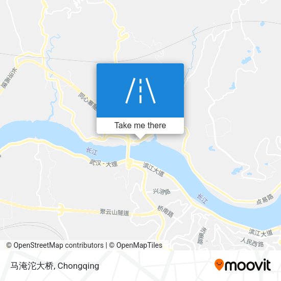 马淹沱大桥 map