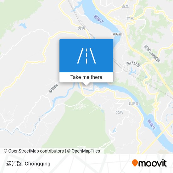 运河路 map
