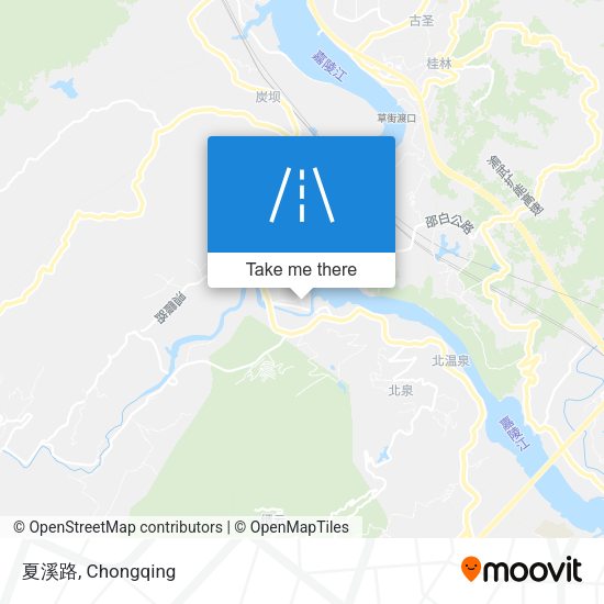 夏溪路 map