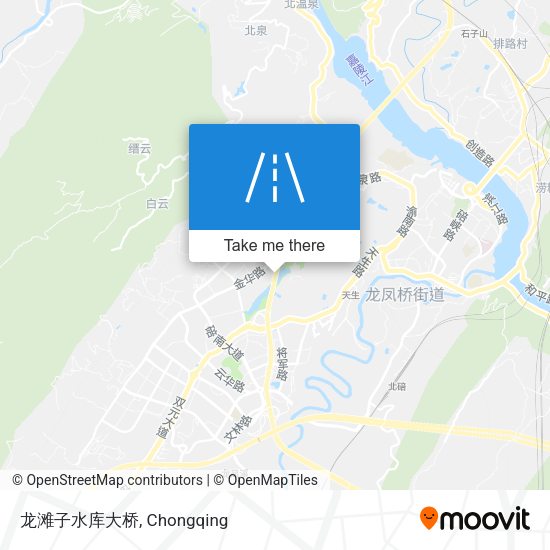龙滩子水库大桥 map