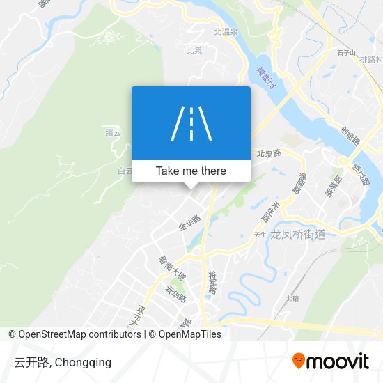 云开路 map
