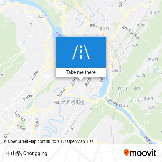 中山路 map