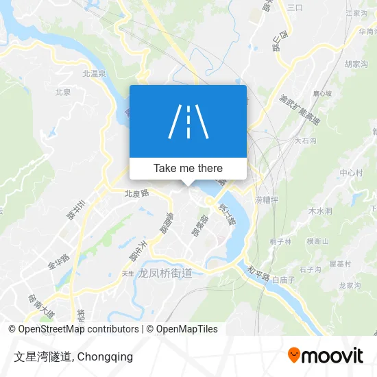 文星湾隧道 map