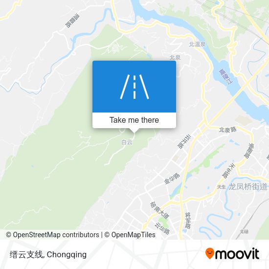 缙云支线 map
