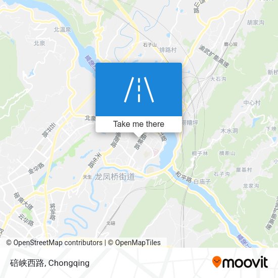 碚峡西路 map