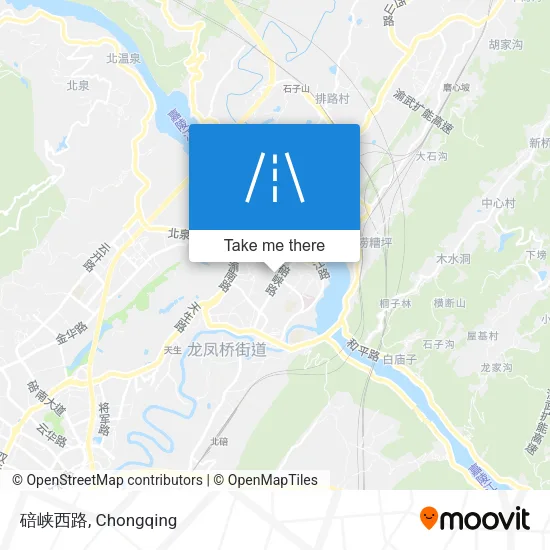 碚峡西路 map