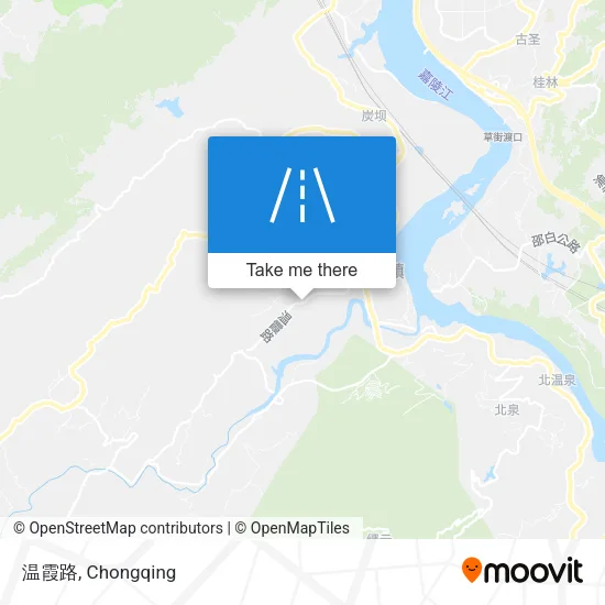 温霞路 map