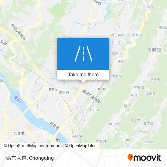 碚东大道 map