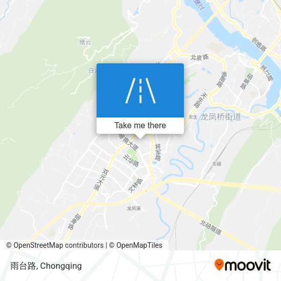 雨台路 map