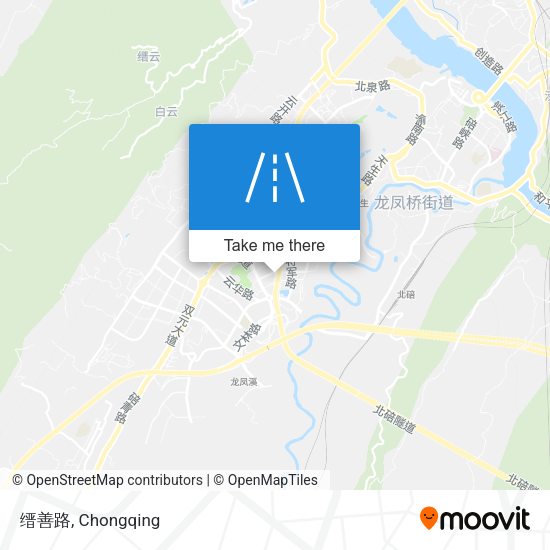缙善路 map