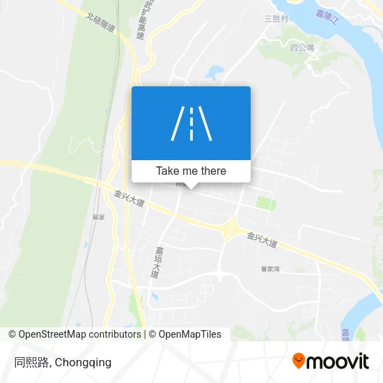 同熙路 map