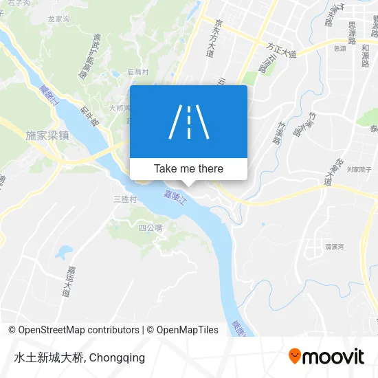 水土新城大桥 map