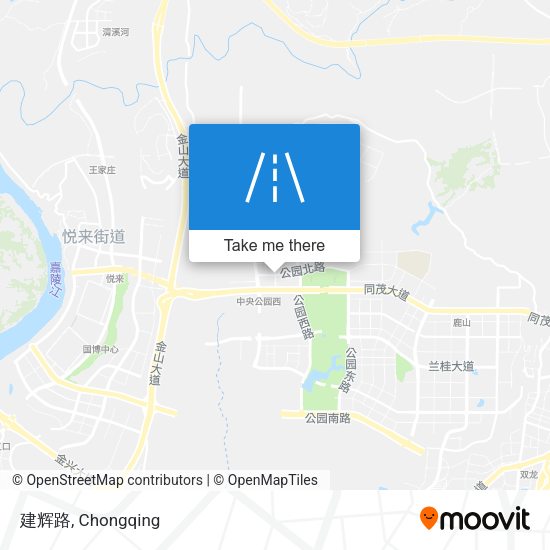 建辉路 map
