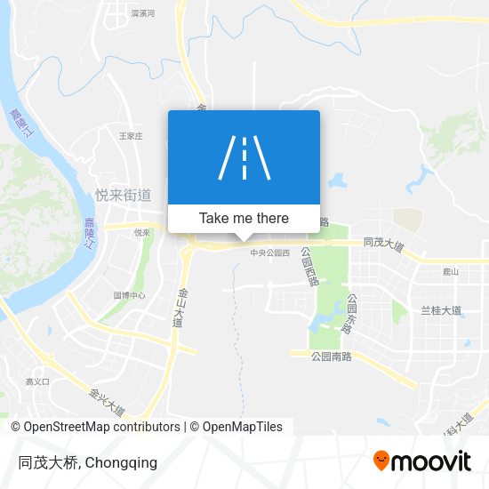 同茂大桥 map
