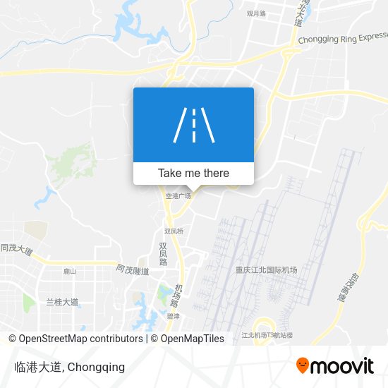 临港大道 map