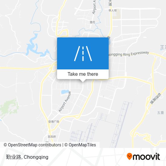 勤业路 map