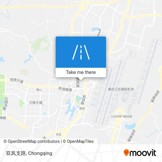 双凤支路 map
