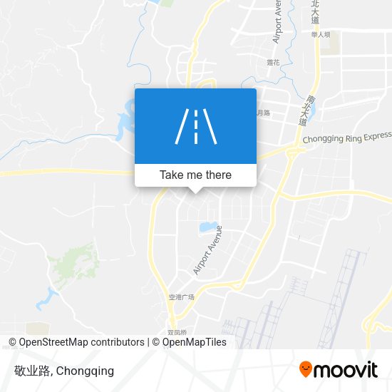 敬业路 map