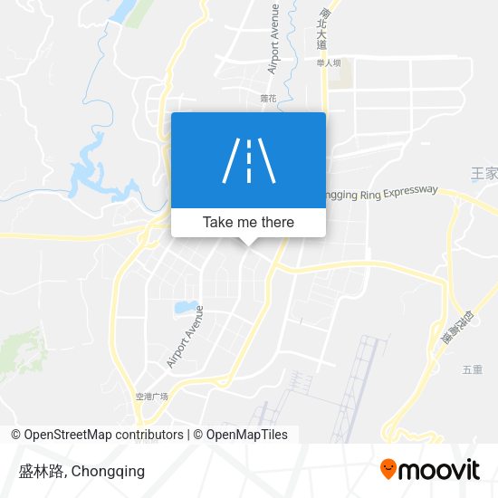 盛林路 map