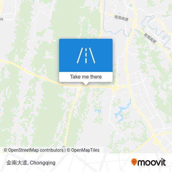 金南大道 map