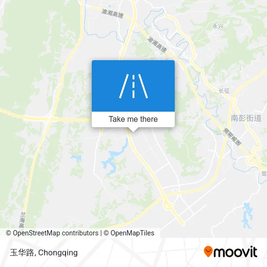 玉华路 map