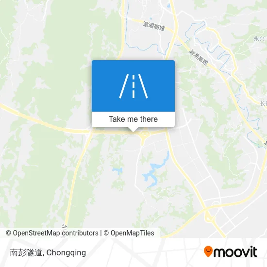 南彭隧道 map