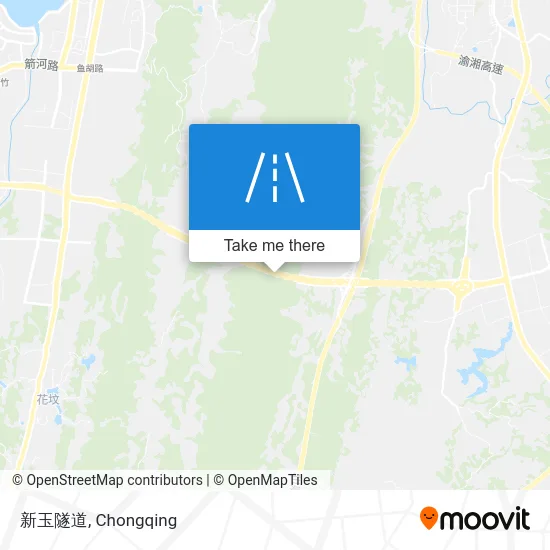新玉隧道 map