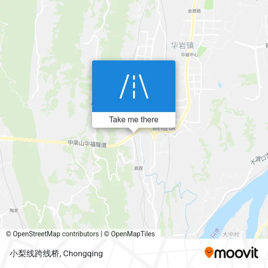 小梨线跨线桥 map