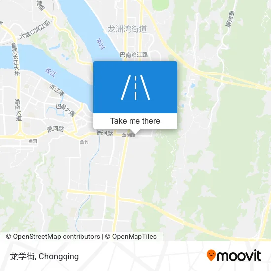 龙学街 map