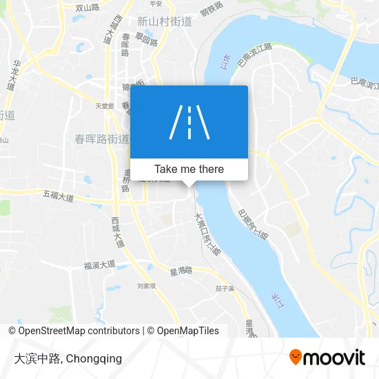 大滨中路 map