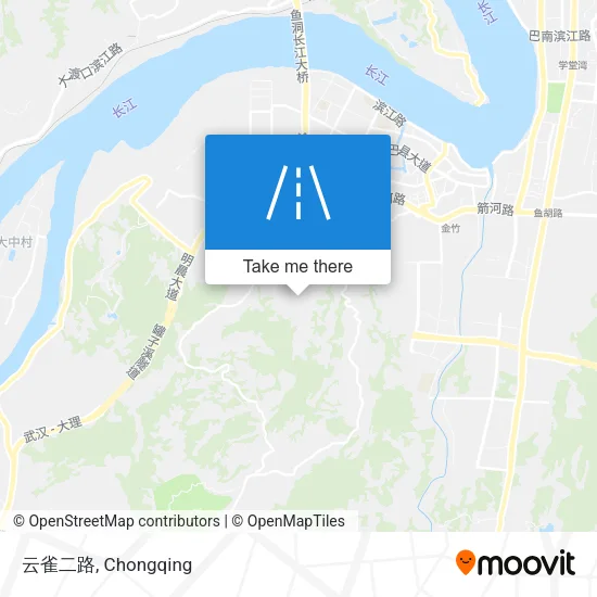 云雀二路 map