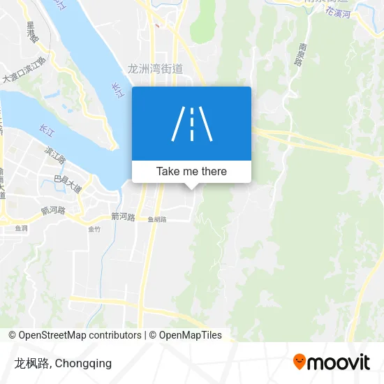 龙枫路 map