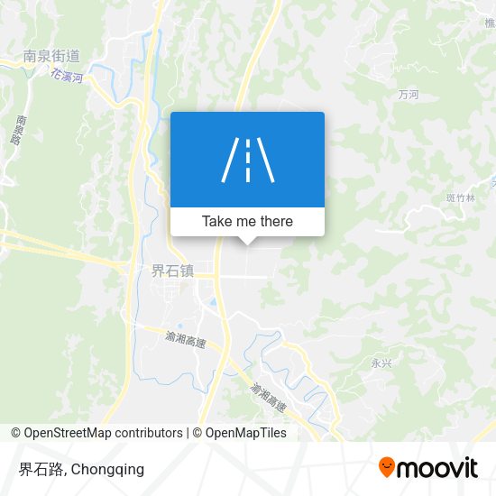 界石路 map