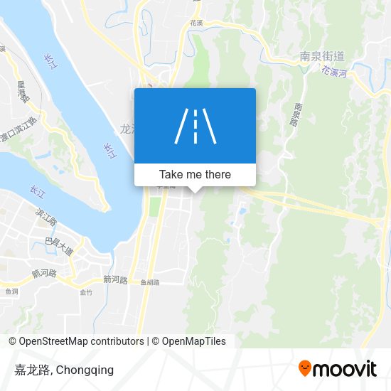 嘉龙路 map