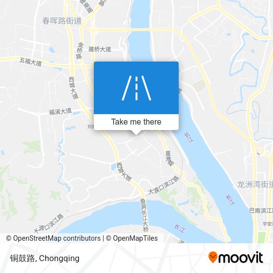 铜鼓路 map
