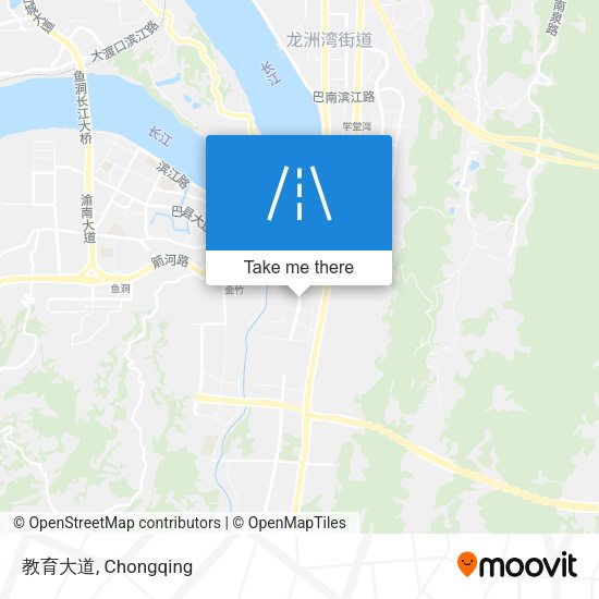 教育大道 map