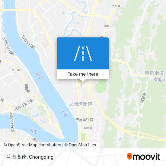 兰海高速 map