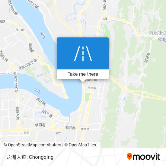 龙洲大道 map