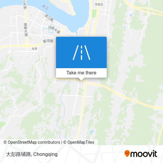 大彭路辅路 map