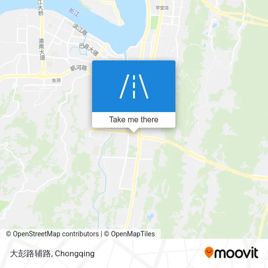 大彭路辅路 map
