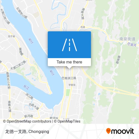 龙德一支路 map