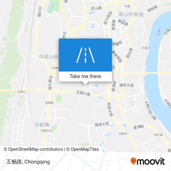 五畅路 map