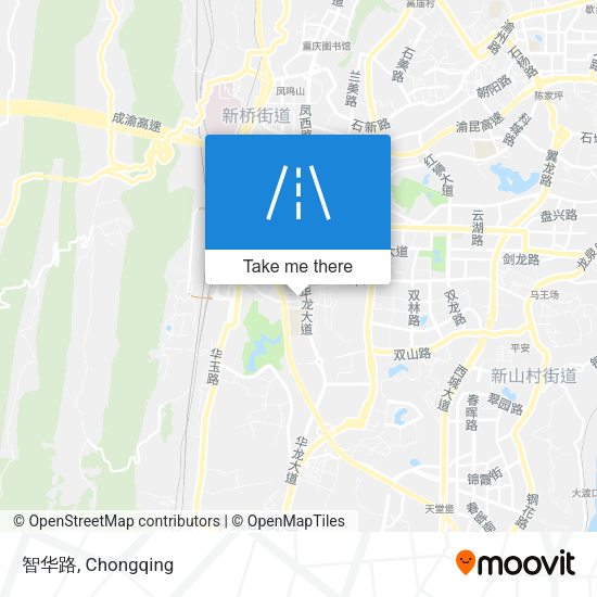 智华路 map