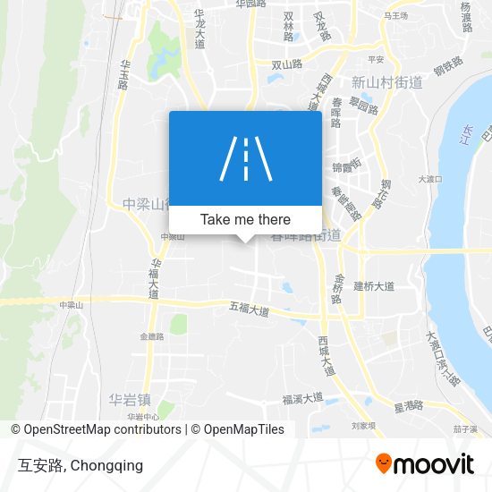 互安路 map
