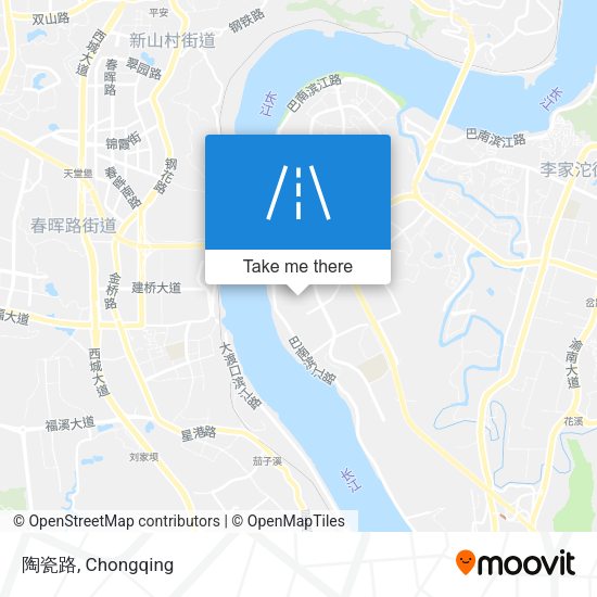 陶瓷路 map